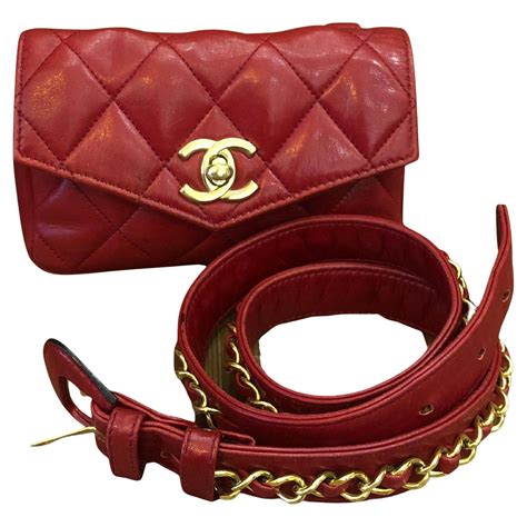 red and gold chanel bag|vintage chanel bag red.